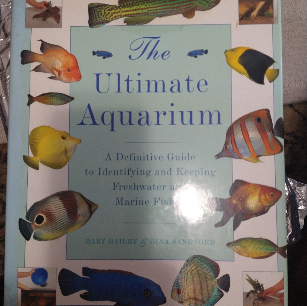 The Ultimate Aquarium Hardcover Oversized Coffee Table Book